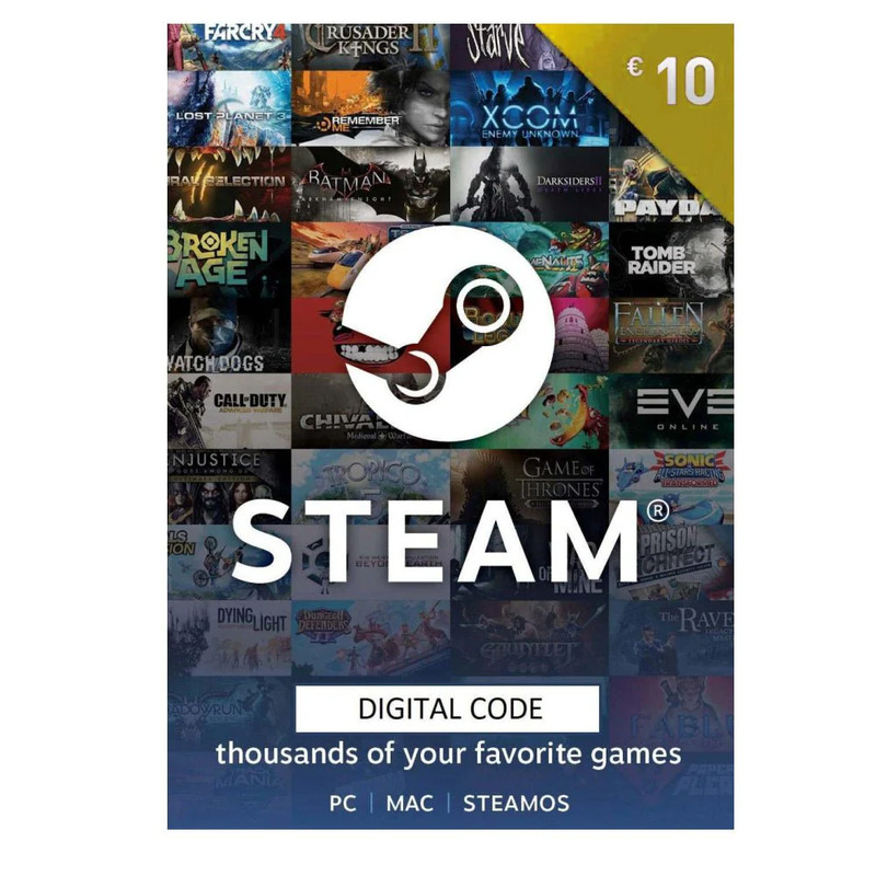 Steam EUR 10